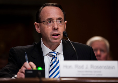 Deputy Attorney General Rod Rosenstein