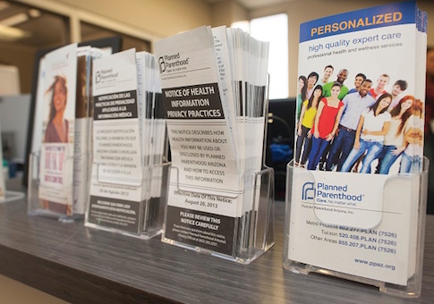 Planned Parenthood pamphlets