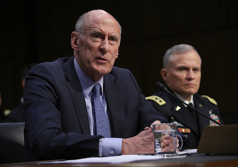 DNI Daniel Coats and Gen. Robert P. Ashley, director of the DIA