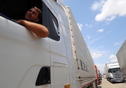 Iranian truck driver