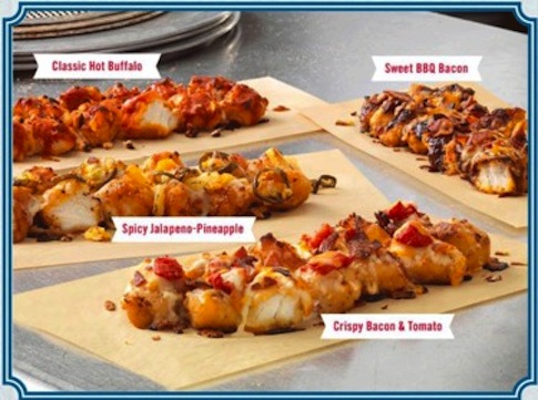 fried chicken pizza