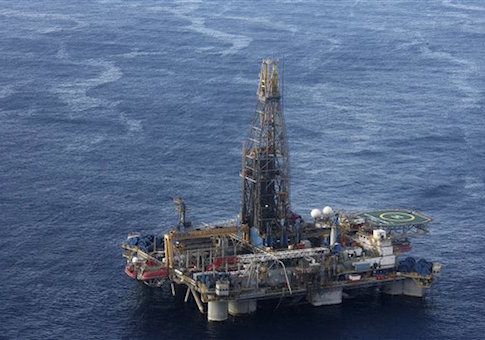 offshore oil and gas rig