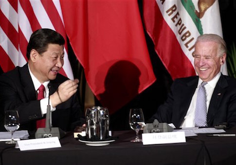 Xi Jinping, Joe Biden