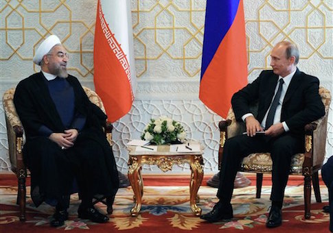 Vladimir Putin, Hassan Rouhani