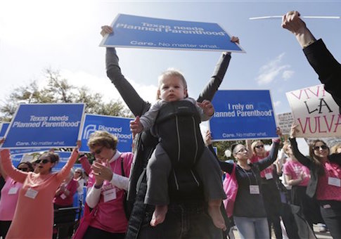 Planned Parenthood rally