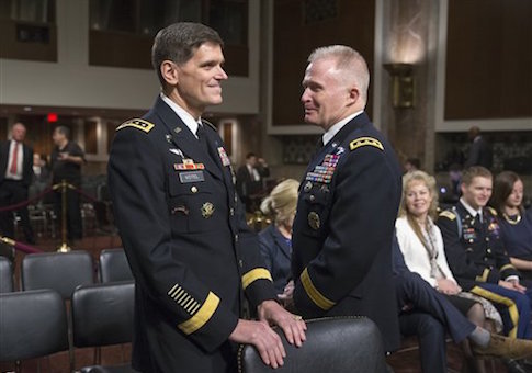 Joseph L. Votel, Raymond A. Thomas III