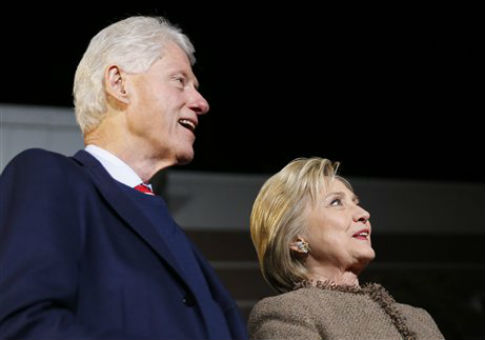 Bill and Hillary Clinton
