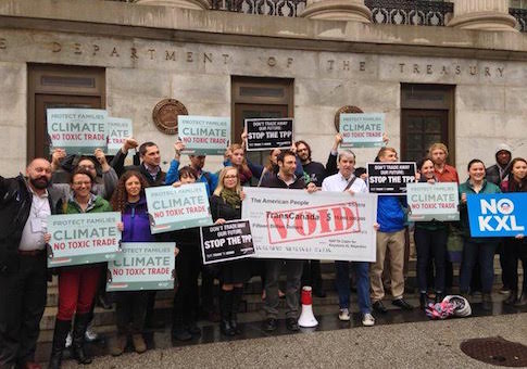 TPP protest
