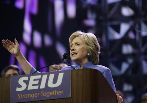 Hillary Clinton SEIU