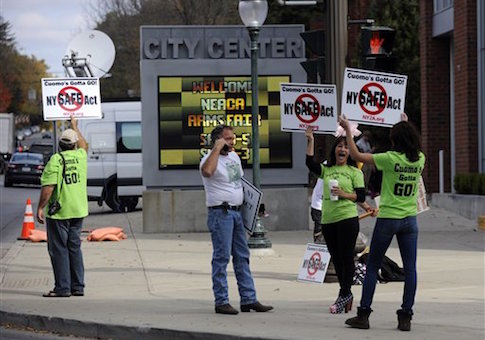 SAFE Act protest