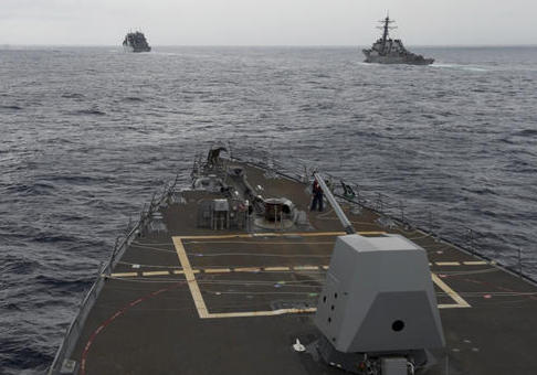 USS Decatur / U.S. Navy via AP