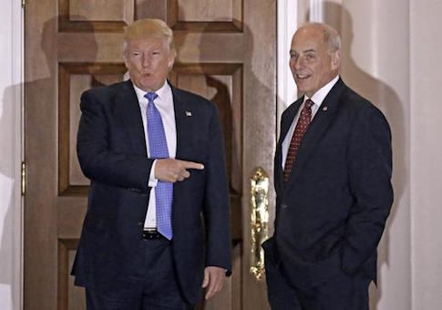 Donald Trump and John Kelly