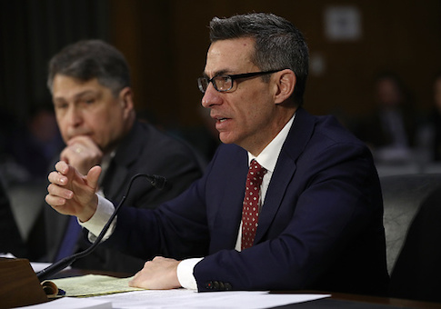 Clint Watts testifies before the Senate Intelligence Committee March 30