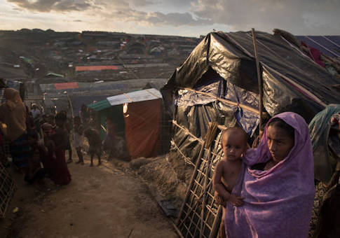 Rohingya refugee camp