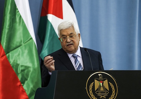 Palestinian Authority president Mahmoud Abbas