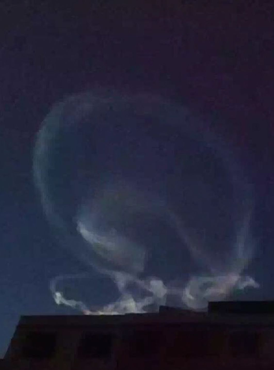 DN-3 test contrails