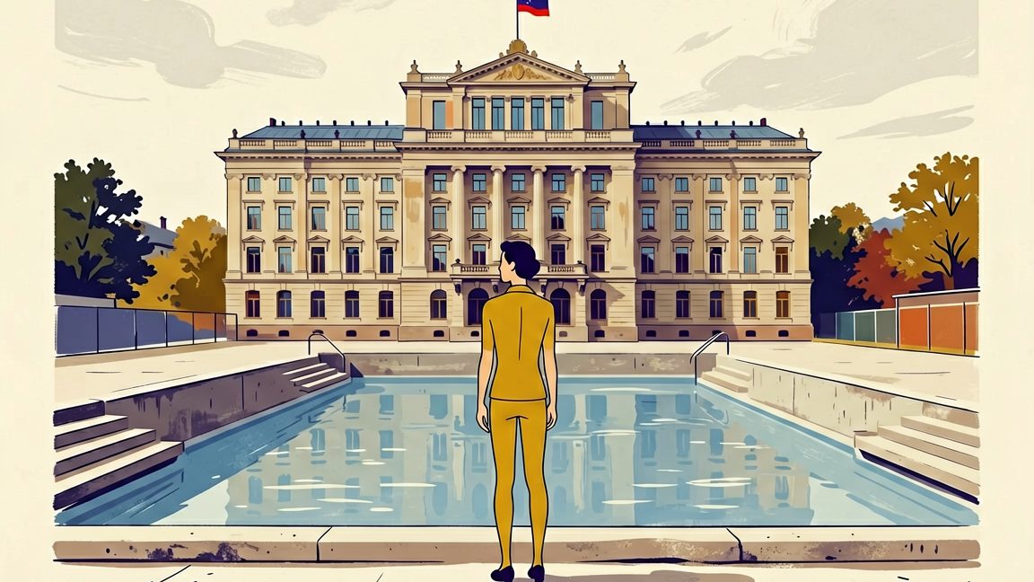 Das Freibad vor der Berliner Volksbühne soll bis Anfang Oktober gratis nutzbar sein