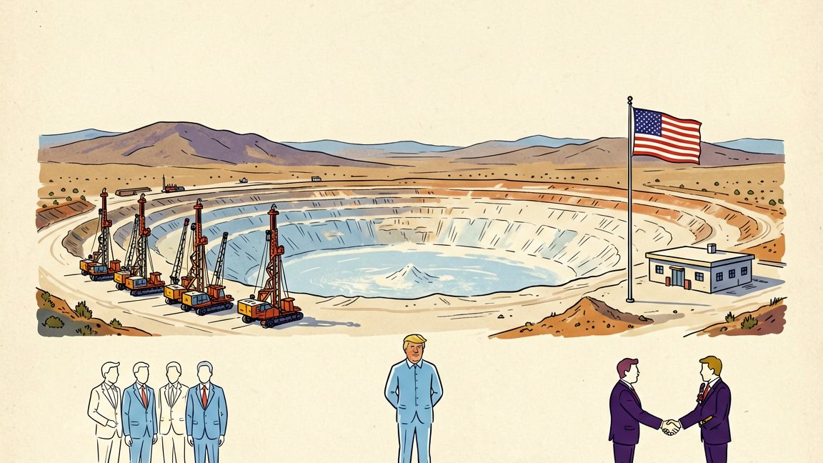 Trump-Administration startet Bergbauabkommen und Bildungsfinanzierung, um die Abhängigkeit von China zu verringern