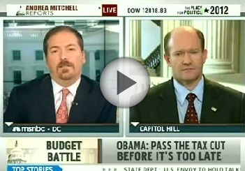Sen. Coons: Gov’t Deregulation Is a 'Bush' Platform