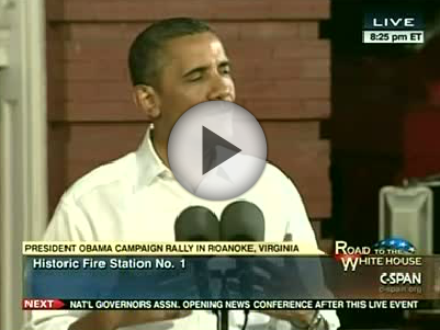 Obama: 'If you have a business, you didn't build that'