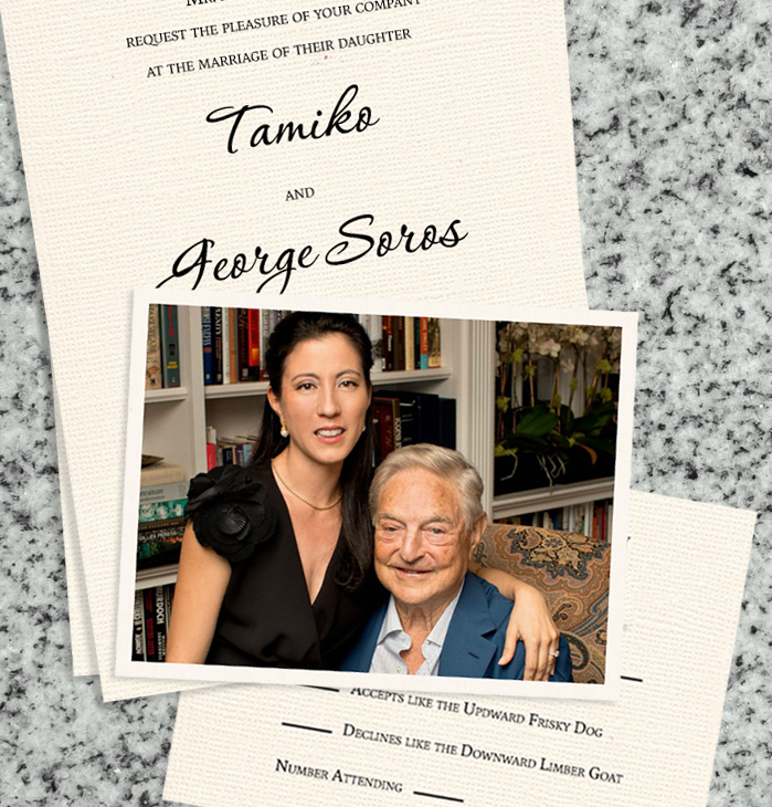 A Soros Wedding