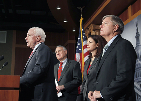 GOP Senators Stump for Wilson