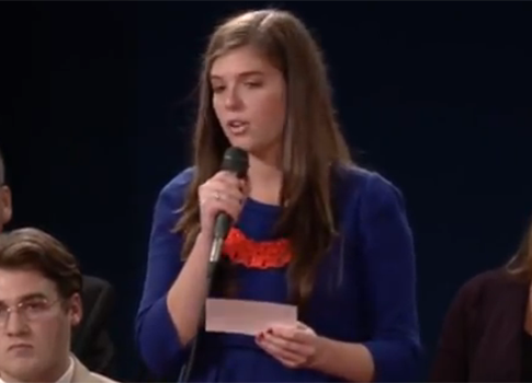 Party Girl Debate Questioner Loves Joose, Hates Cops and Women Who Watch Sports