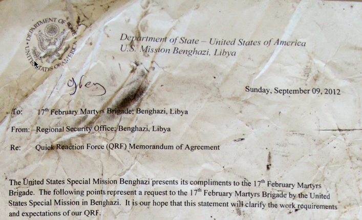 WaPo: Document Indicates Americans in Benghazi Discussed Possible Attack