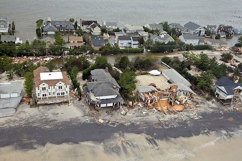 Veterans Liken Sandy Damage to War Zones