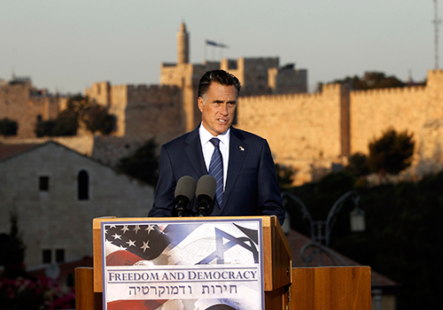 Poll of Absentee Voters in Israel Finds Overwhelming Support for Romney