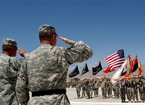 Deployed Soldier Gives Wedding Toast from Afghanistan