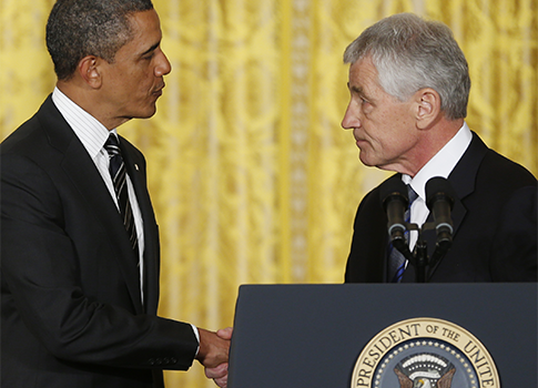 Inside Hagel's Meeting with Jewish Leaders