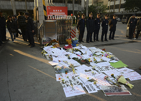 Pro-democracy Protest in China After Newspaper Censored