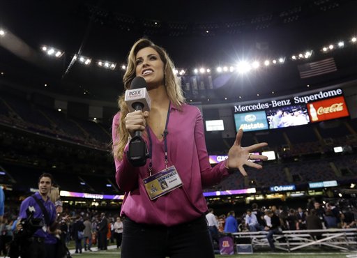 Katherine Webb to Brent Musberger: 'Thank you'