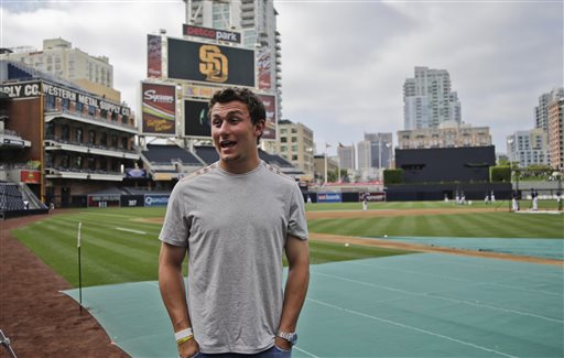 Johnny Football's Legend Strengthens in Petco Park