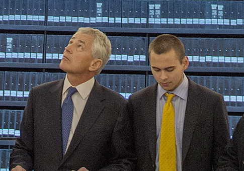 Hagel Charge Goes Up in Smoke