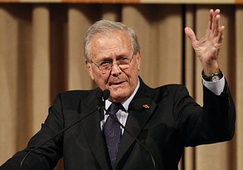 Rumsfeld Offers Obama Assistance