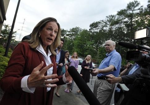 Sheila Jackson Lee Campaigns for Elizabeth Colbert-Busch