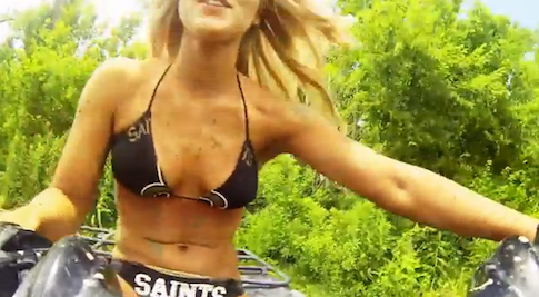 Saints Cheerleaders Cover 22