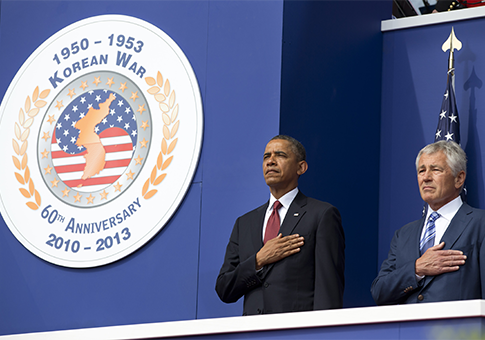 Obama Speaks at Korean War Memorial on 60th Anniversary of Armistice