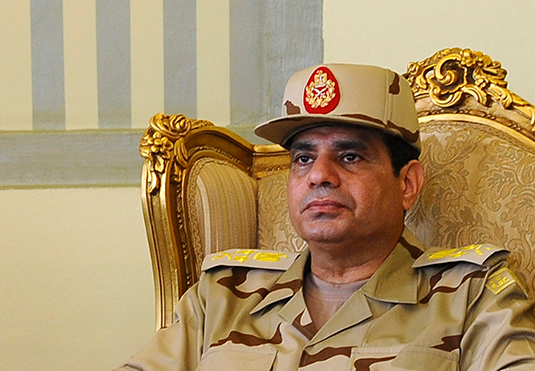 Egypt Army Commander Suspends Constitution