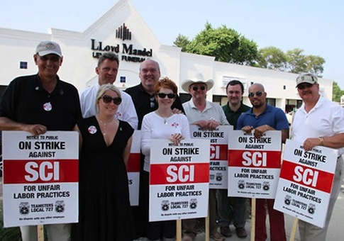 Teamsters Ordered to Stop Picketing Funeral Homes