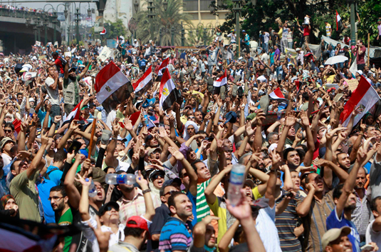 Pro-Morsi Supporters Take to Streets, Denounce Egypt Military