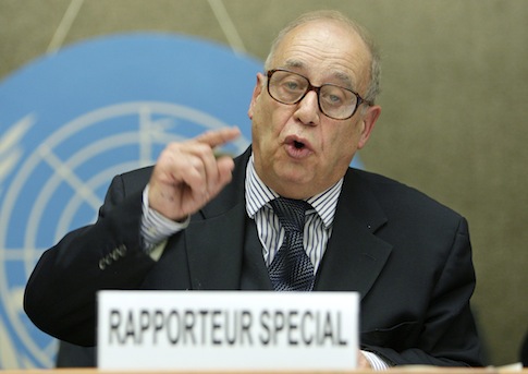 U.N. Human Rights Council Nominee Admits to Receiving Qaddafi Prize