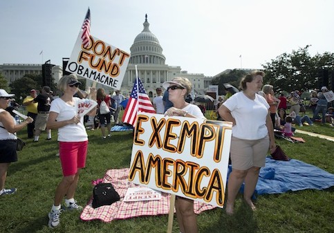 Tea Party Leaders Press on for Calls to Defund Obamacare
