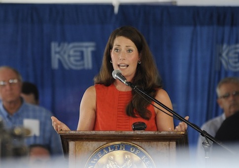 Alison Lundergan Grimes Won’t Condemn Comparison of McConnell to Nazis