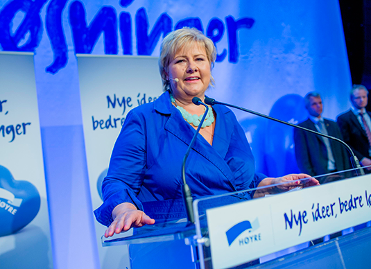 Conservative Leader Solberg Sweeps into Power in Norwegian Election
