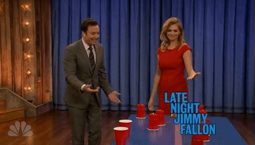 Kate Upton Dominates at Flip-Cup