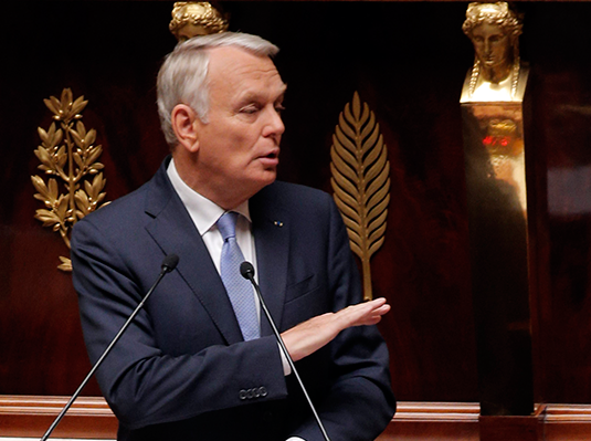 French PM: Not Acting in Syria Would Send Wrong Message to Iran