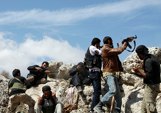 Hundreds of Syria Rebels Pledge Loyalty to Qaeda Groups: Activists
